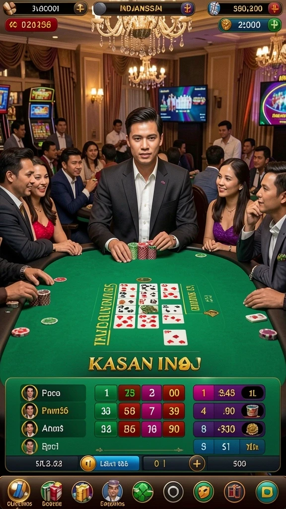 Tampilan menu utama aplikasi 11WBET yang modern dan menarik.