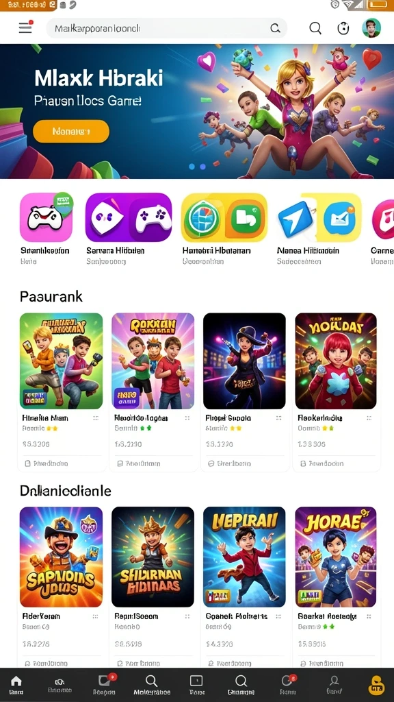 Mode permainan yang bervariasi dan seru.