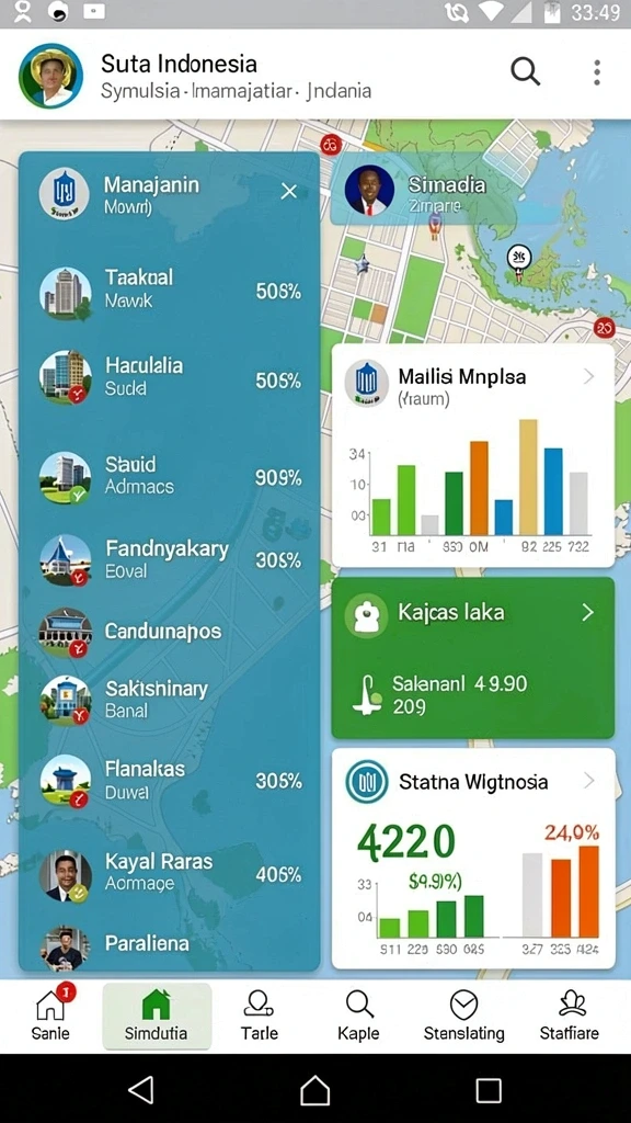 Karakter unik dengan kemampuan berbeda.