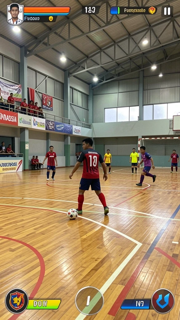 Tampilan awal yang menarik dengan karakter utama.