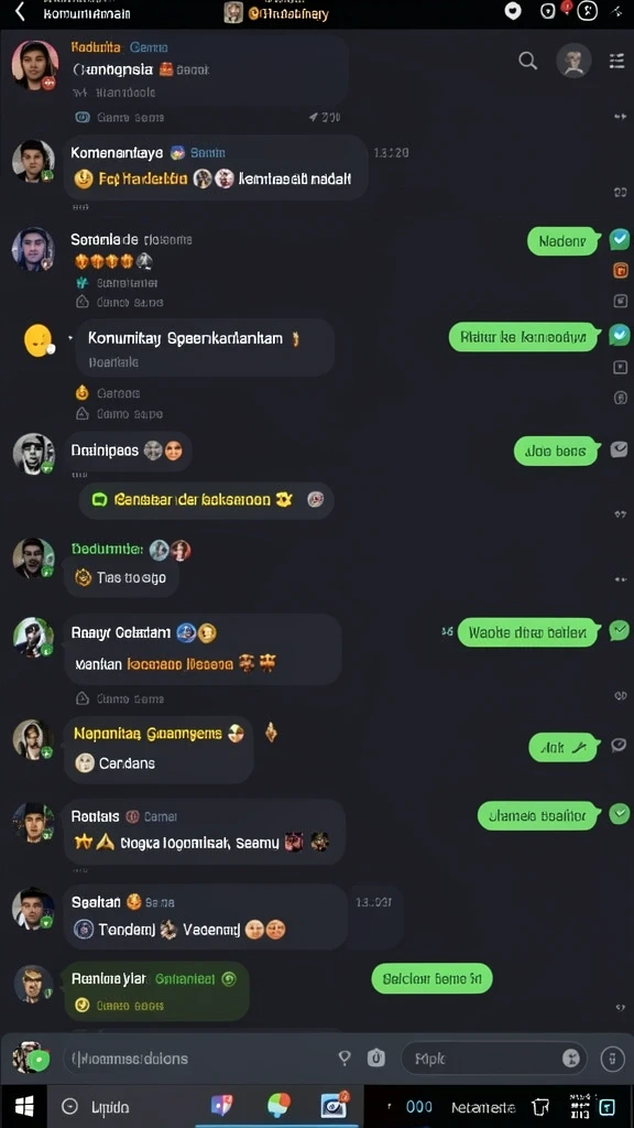 Mode permainan yang beragam dan seru.
