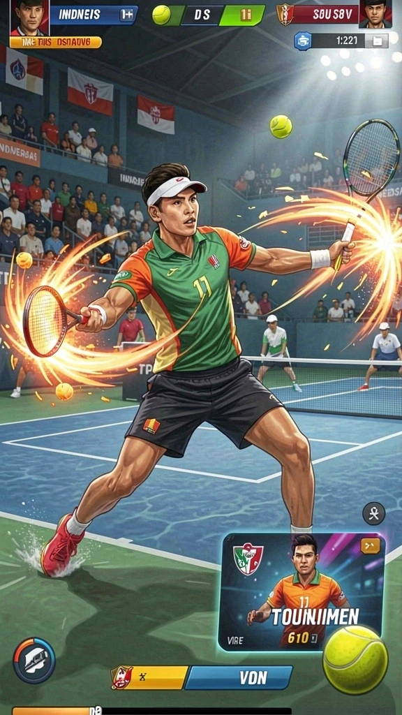 Screenshot menunjukkan grafis game yang menakjubkan.