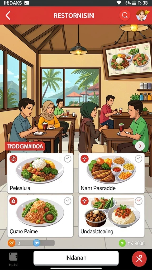 Menampilkan karakter unik dalam ASIA100.