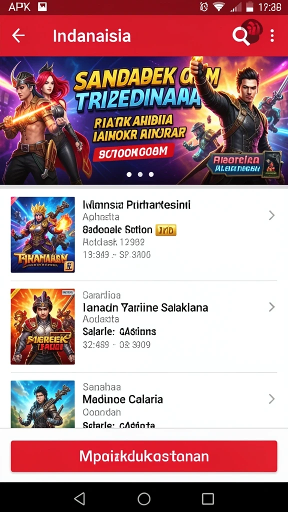 Karakter unik dengan kemampuan masing-masing.