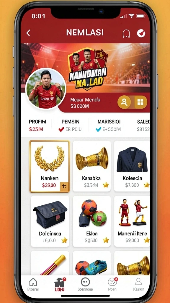 Tampilan antarmuka yang menarik dan mudah dinavigasi.