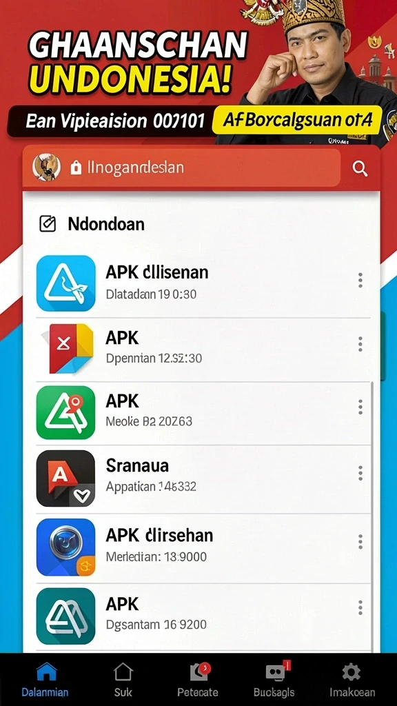 Berbagai karakter unik yang bisa dipilih.
