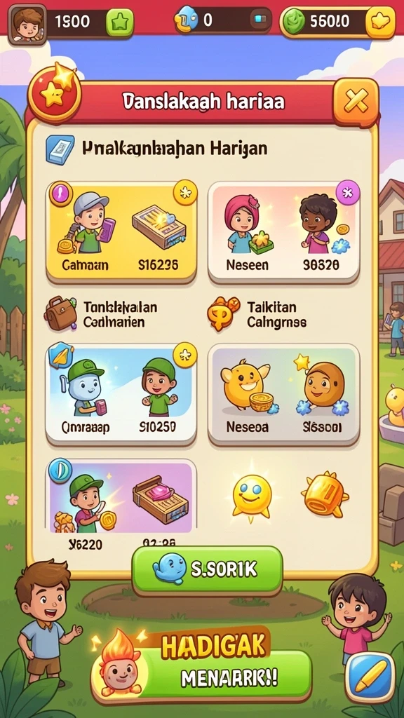 Tampilan utama aplikasi CW8888 yang menarik dan modern.