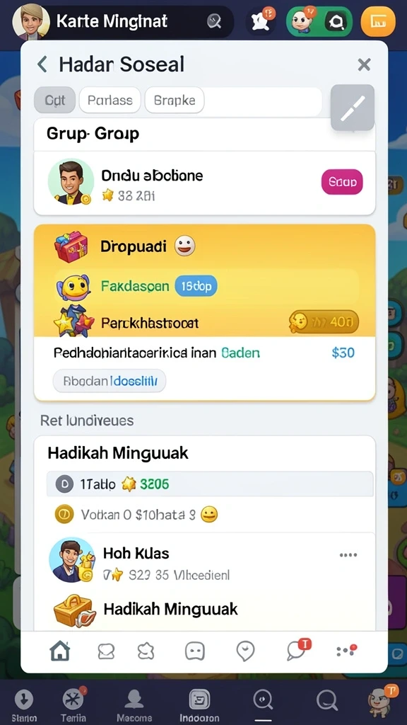 Karakter unik yang bisa dipilih dalam CW8888.