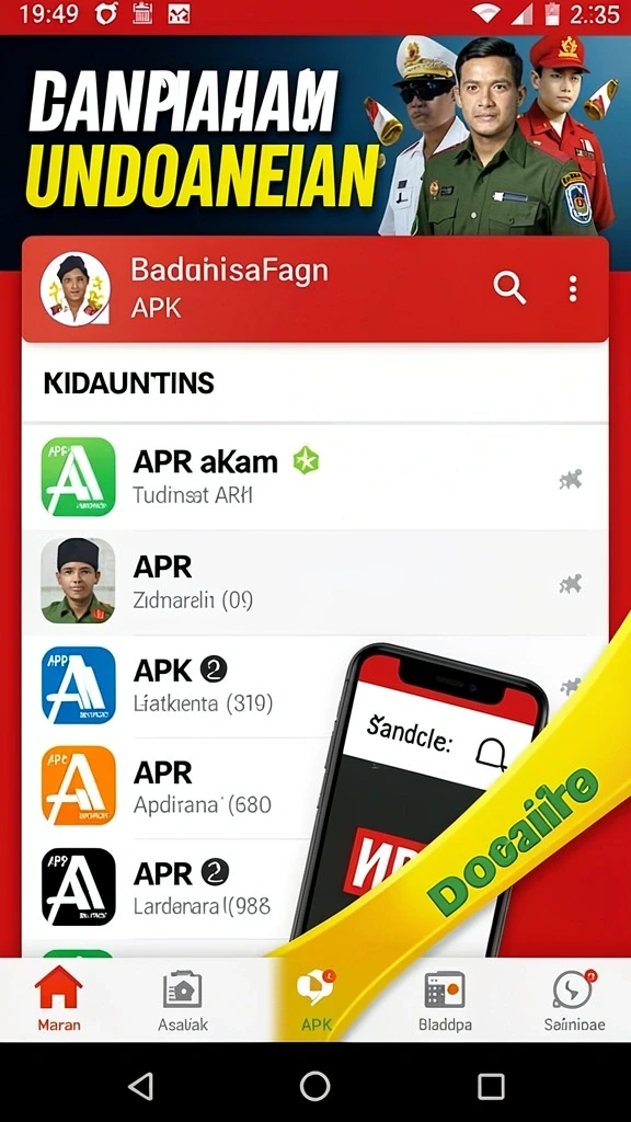 Karakter dengan kemampuan unik dan menarik.
