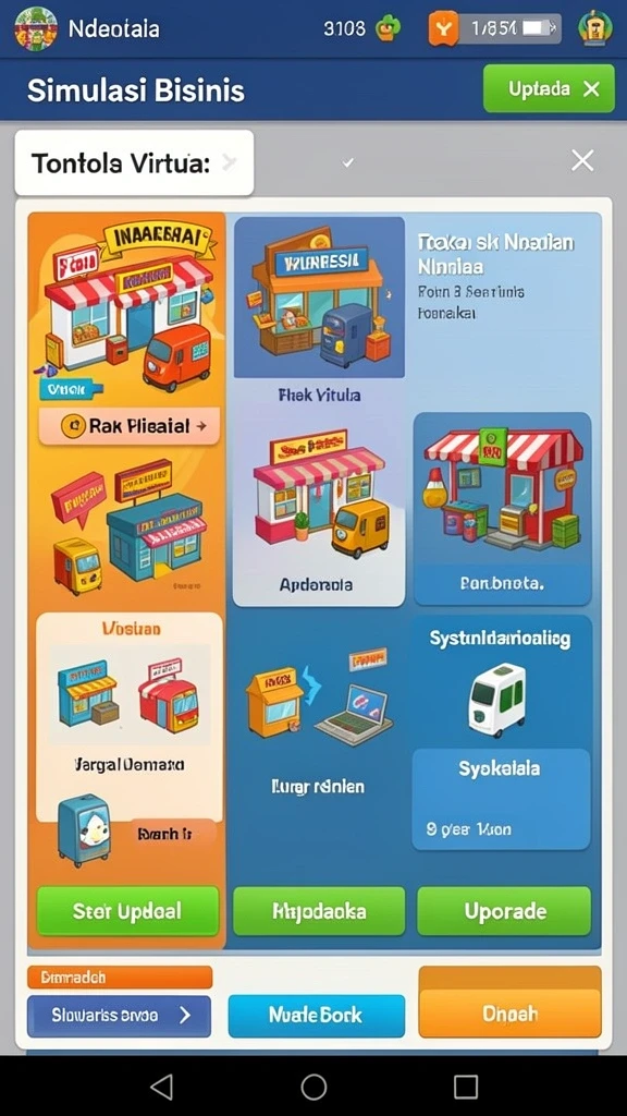 Screenshot menunjukkan karakter utama bersiap untuk bertarung.