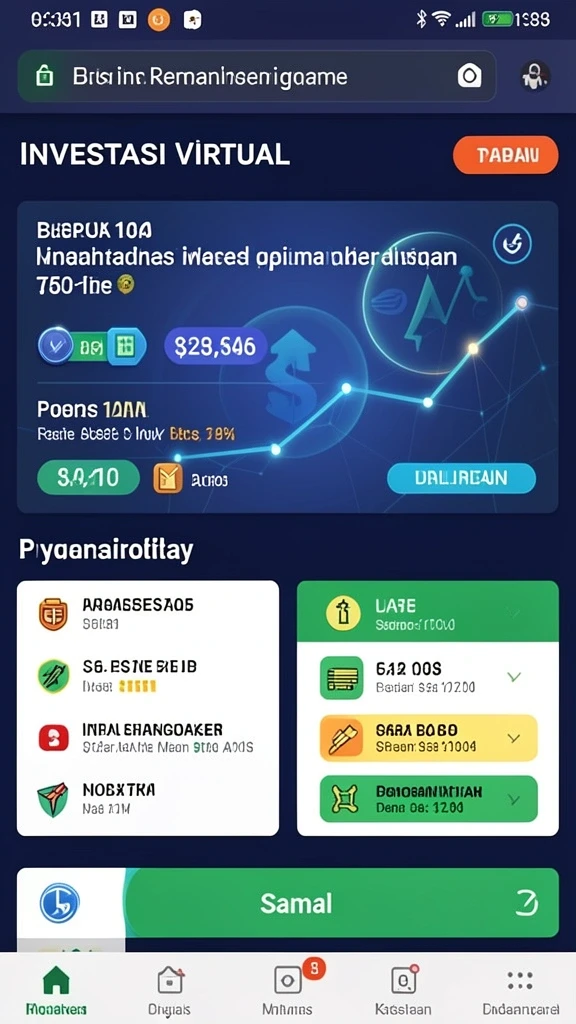 Tampilan utama aplikasi GAWANG69 yang menarik.