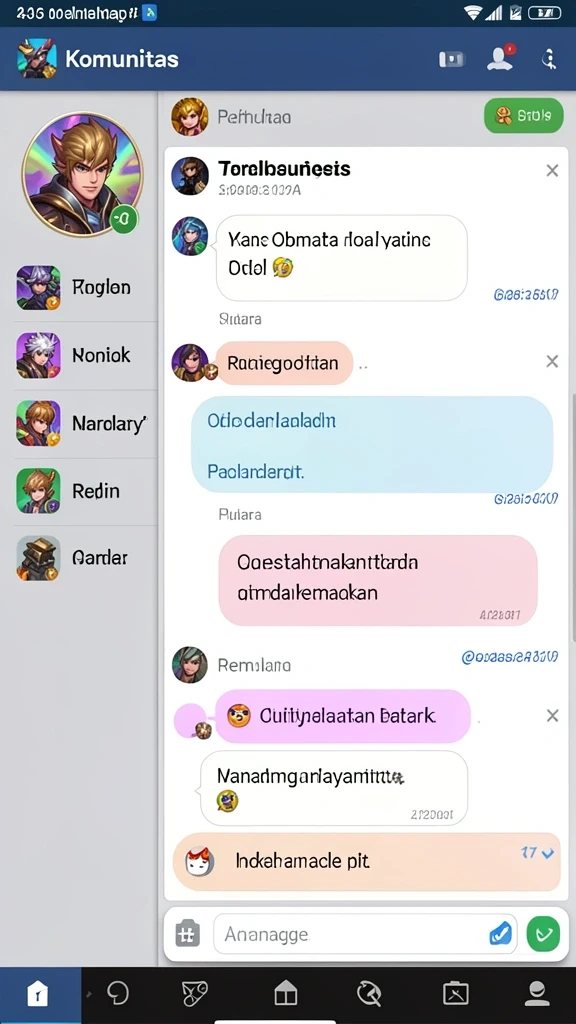 Gameplay seru dengan berbagai mode yang bisa dipilih.