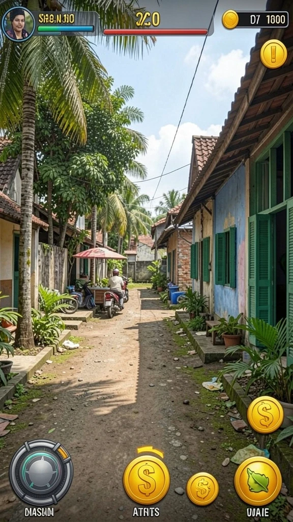 Fitur sosial untuk berbagi pencapaian dengan teman.