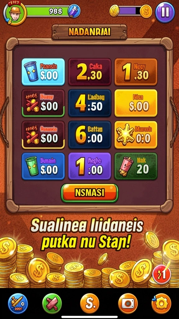 Level yang menantang dan penuh strategi.