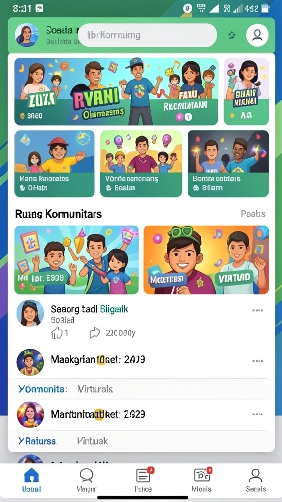 Tampilan awal HAIKUOTK dengan antarmuka yang sederhana.