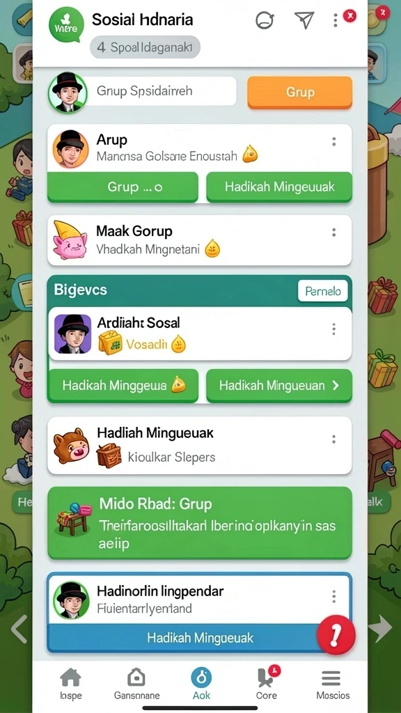 Tampilan antarmuka yang modern dan user-friendly.