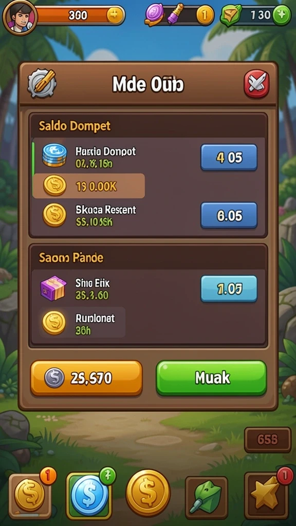 Level dengan tantangan unik dan berbeda.