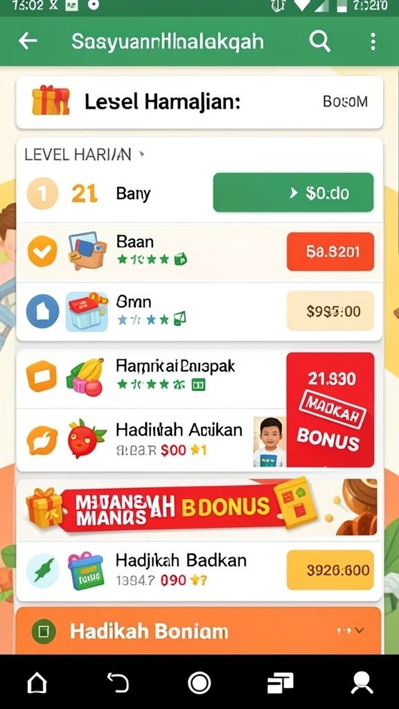 Pengaturan level yang menantang dengan grafis yang ciamik.