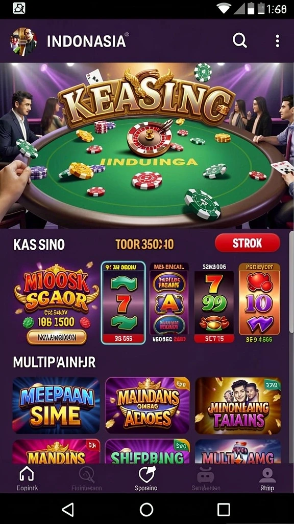 Screenshot menunjukkan komunitas aktif yang terlibat dalam permainan.