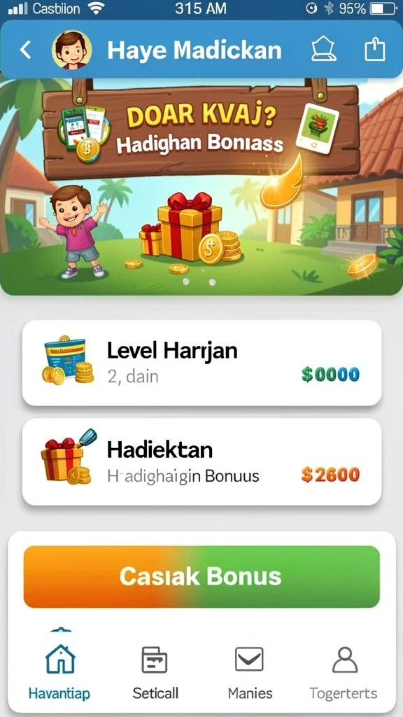 Level baru yang menantang dan seru.