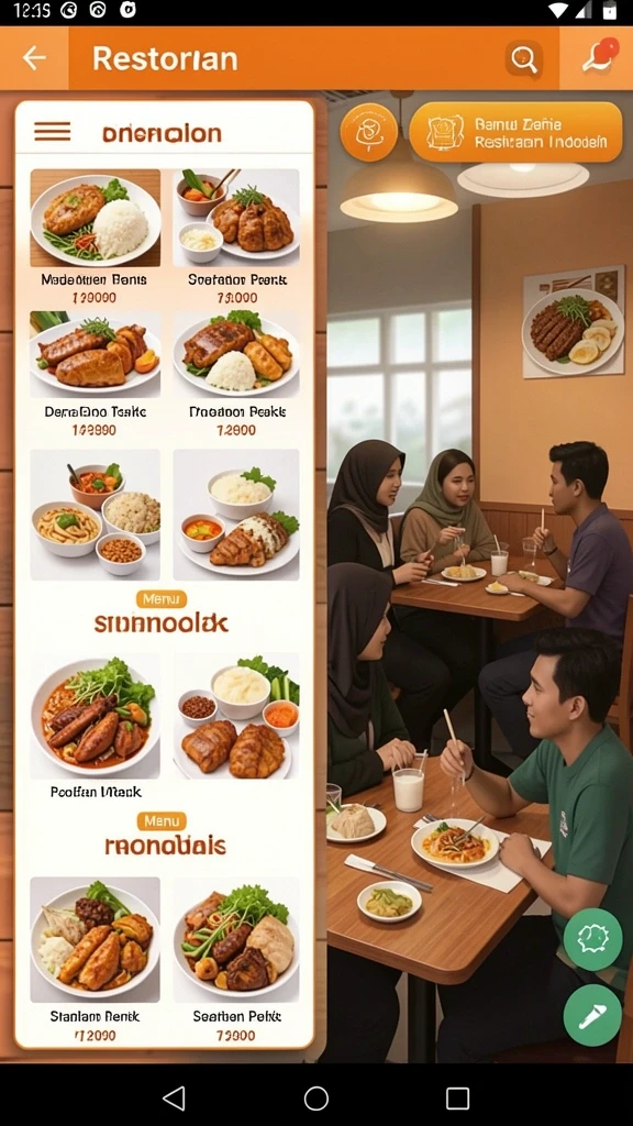 Tampilan utama permainan dengan pilihan slot yang beragam.