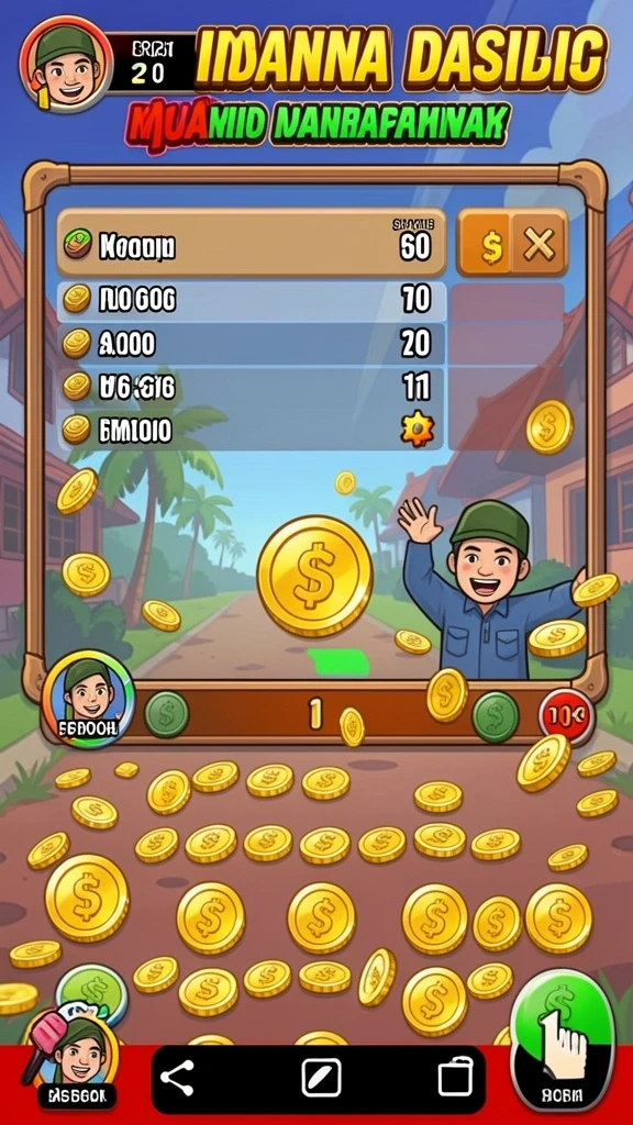 Level baru yang menantang dan seru.