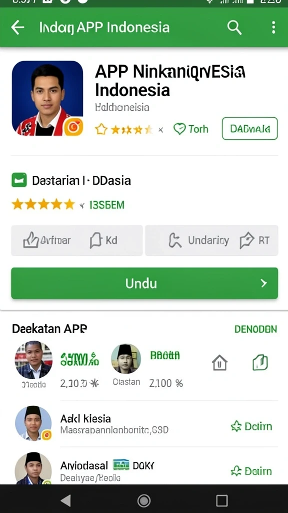 Tampilan antarmuka yang intuitif dan menarik.