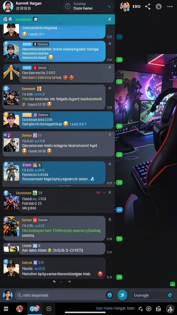 Screenshot dari misi yang penuh tantangan.
