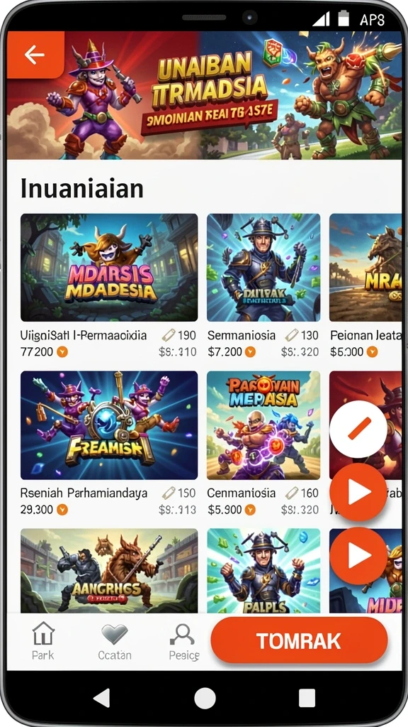 Penampilan utama game RI188 dengan grafik menakjubkan.