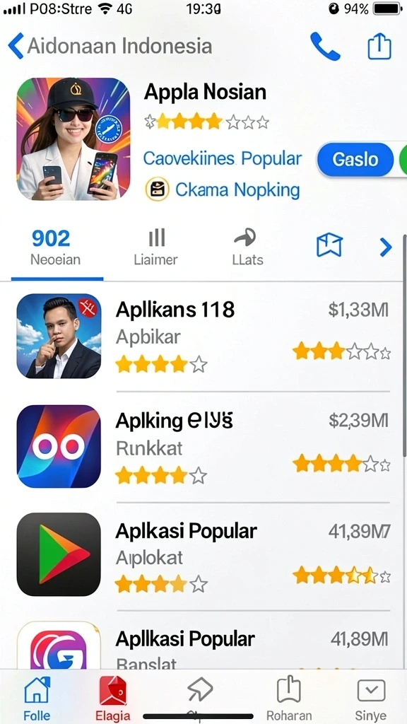 Tampilan karakter yang unik dan beragam di RI188.