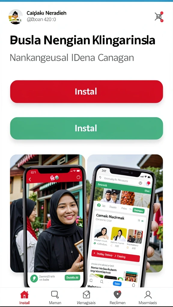 Tampilan karakter heroik yang menawan.