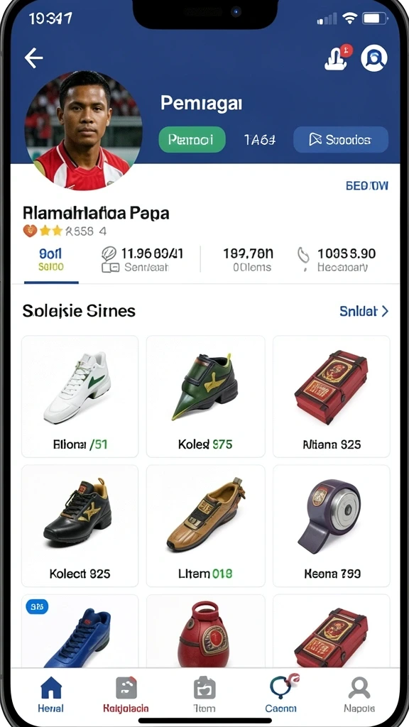 Screenshot memperlihatkan fitur bonus yang menggiurkan.