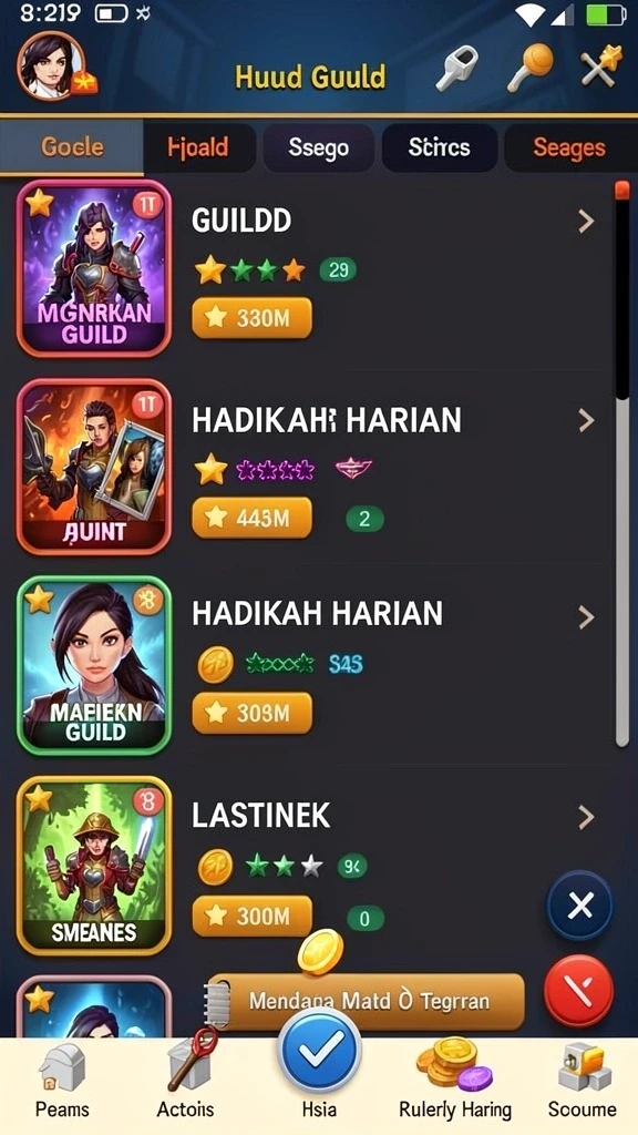 Momen mendebarkan saat mengalahkan boss di level tinggi.