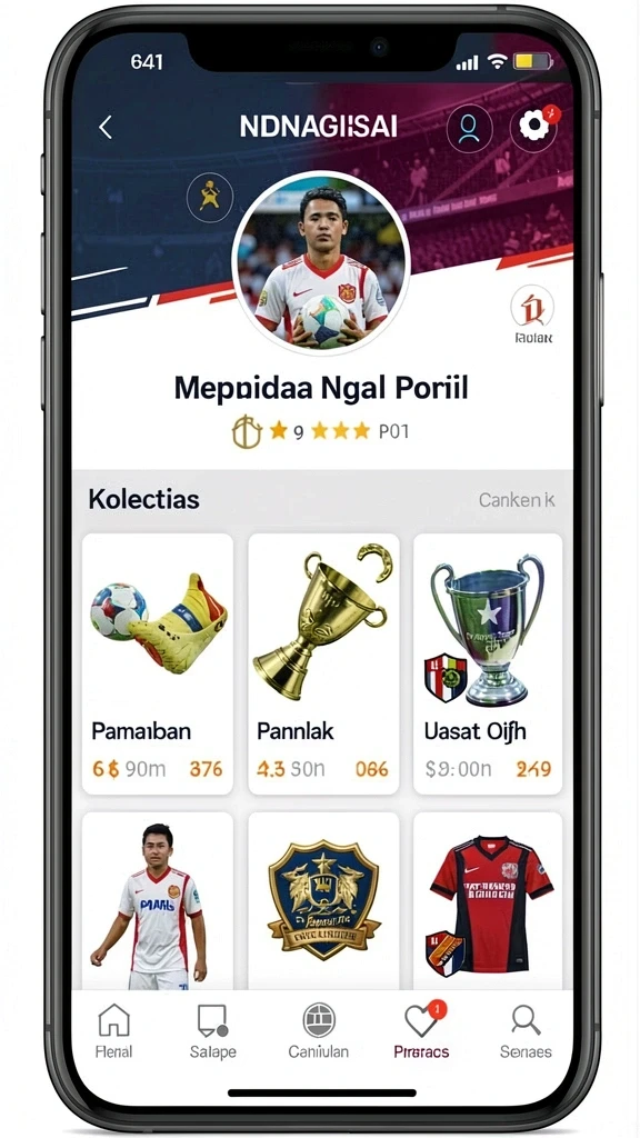 Berbagai karakter unik untuk dipilih.