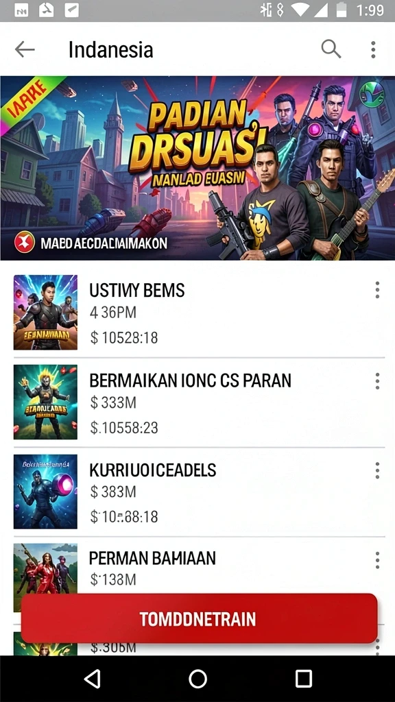 Tampilan menawan dari level pertama UNGUTOTO.