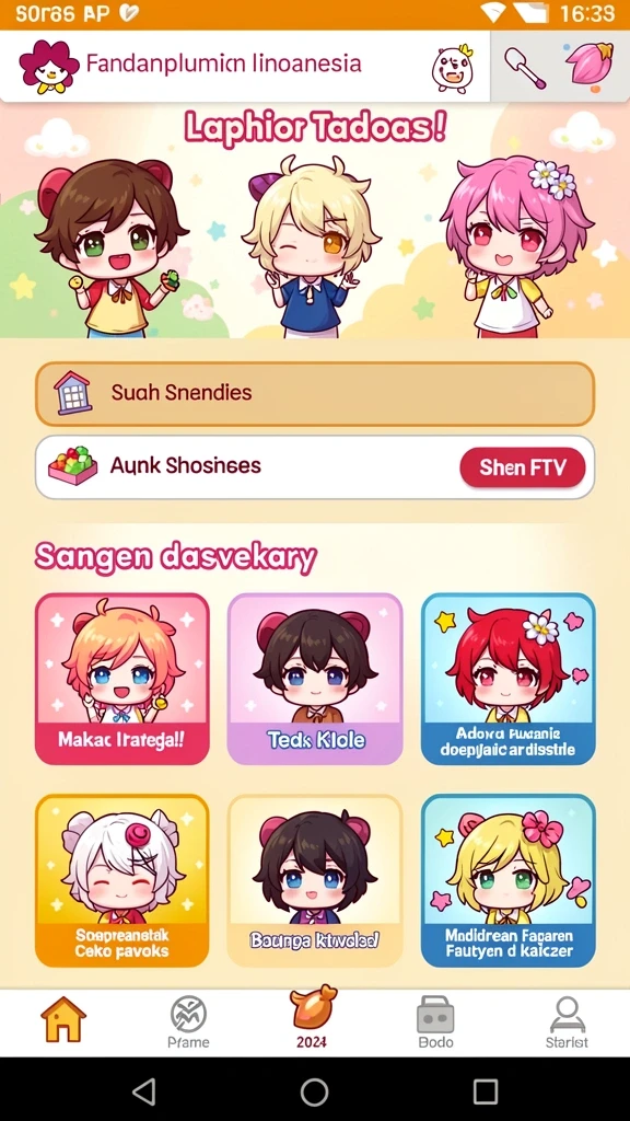Visual gameplay yang mendebarkan dan penuh aksi.