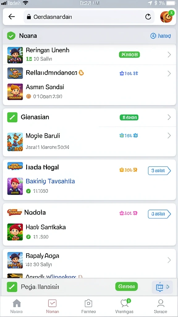 Screenshot aplikasi ZK3 menunjukkan karakter utama dalam aksi.